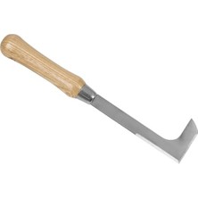 MarkEntegra Ergonomik Dişbudak Saplı Paslanmaz Çelik Bahçe Ayıklama Bıçağı