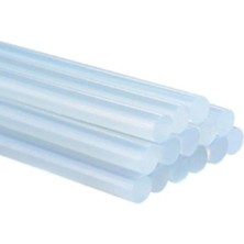 MarkEntegra Ince Şeffaf Silikon Çubuk - 7.5 mm x 150 mm (15 Adet)