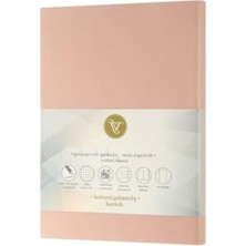 MarkEntegra Pembe Renkli Kalın Yapraklı Tarihsiz Noktalı Defter (A5, 15X21 Cm)