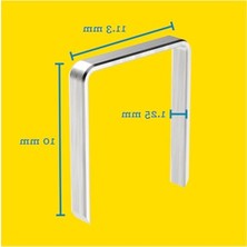 MarkEntegra 10 mm Zımba Teli Tip 53F, 648 Adet