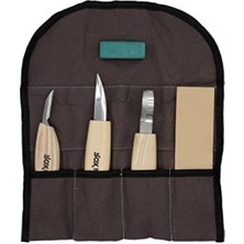 MarkEntegra 5 Parça Kaşık Oyma Bıçak Seti, Hobi Kullanımı Için