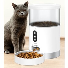 MarkEntegra Otomatik Akıllı Mama Kabı (4 Lt, Wifi, Uzaktan Kontrol)