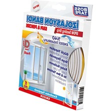 MarkEntegra Kapı Pencere Izolasyon Fitili - 2x3 mt Beyaz