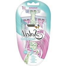 MarkEntegra Kadın Tıraş Bıçağı 3'lü Blister, Oynar Başlık ve Aloe Vera Şeridi