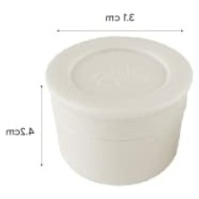 MarkEntegra 2'li Mini Sos Kapları Seti, Açık Gri ve Toz Mavi