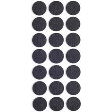 MarkEntegra 21 Adet 3 cm Yuvarlak Yapışkanlı Keçe - Parke Koruma