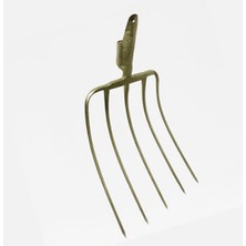 MarkEntegra Sapsız Metal 5 Dişli Yaba Ot Taşıma ve Karıştırma Dirgeni