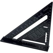 MarkEntegra Yüksek Baskı Kalitesine Sahip Alüminyum Üçgen Gönye - 175 mm