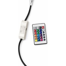 Gümrük Bey 5-24V 24 Anahtar Rgb LED Işık Şeridi Kablosuz Uzaktan Kumanda ve Modülü