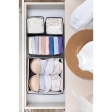 MarkEntegra 4'lü Çekmece Düzenleyici Kutu - Antrasit Renk, Pratik Kullanım