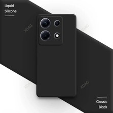 Egstech Infinix Note 30 Vıp Kılıf Lansman Premium Kadife Kaplama Lens Korumalı Soft Silinebilir Arka Kılıf