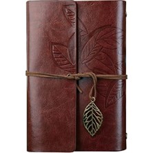 MarkEntegra Seyahat Için Doldurulabilir Vintage Not Defteri - 105 x 145 mm