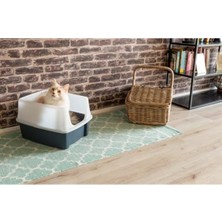 MarkEntegra Kapaksız Gri Kedi Tuvaleti - 7 kg Kapasite