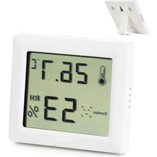 MarkEntegra Dijital Oda Termometresi ve Nem Ölçer - LCD Ekranlı