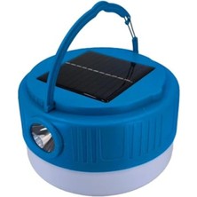 MarkEntegra Solar Şarjlı Kamp Lambası ve USB Çıkışlı Power Bank