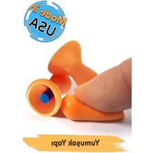 MarkEntegra Yıkanabilir Ipli Kulak Tıkacı - Gürültü Önleyici (5 Adet)