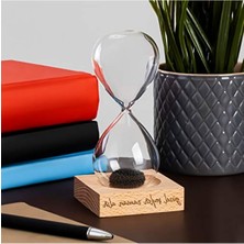 MarkEntegra Motivasyon Mottolu Manyetik Kum Saati