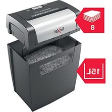 MarkEntegra Şık Siyah Evrak Imha Makinesi X308