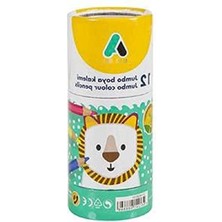 MarkEntegra 12'li Jumbo Hexa Boya Kalemi, Çocuklar Için