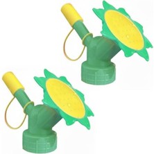 MarkEntegra Çift Başlıklı Ayçiçeği Tasarımlı Sulama Aparatı, 2 Adet