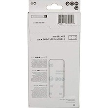 MarkEntegra 10'lu Titreşimli Zımpara Kağıdı Seti, 93X185 Mm, 60/120/180 Kum