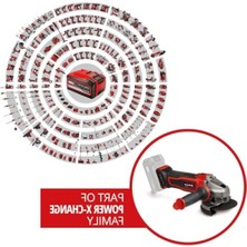 MarkEntegra Akülü Avuç Taşlama - 18 V, 115 mm Disk Desteği