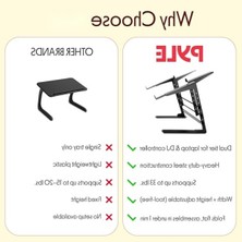 MarkEntegra Ayarlanabilir Yükseklikli Dizüstü Bilgisayar Standı, Taşınabilir