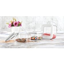 MarkEntegra Kare Saklama Kabı Seti, 3X350 ml