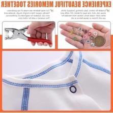 MarkEntegra 9.5 mm Metal Çıtçıt El Pensesi Seti