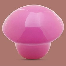 MarkEntegra Metal Mantar Düğme Kulp - Pembe Renk