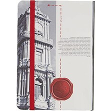 MarkEntegra Çizgili A6 Defter - Sert Kapak, 100 Yaprak