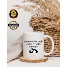 Sözlü Yazılı Premium Porselen Kupa Bardak