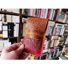 Mahfuz Crazy Gerçek Deri Tamamen El Emeği Özel Kalemleriniz Için Kalemlik Kalemkutu (15.5x6.5 ) NLU362