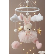 Trend Metfiq Decoration Hayvan Figürlü Bebek Dönencesi (El Yapımı) - Eğitici Yenidoğan Odası Dekorasyonu Doğum Hediyesi Ann