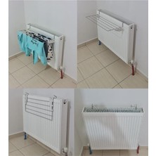 Pratik Kurufer Petek Üstü Çamaşır Kurutmalık 60 cm 5 Telli