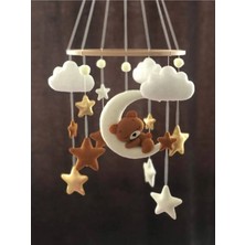 Trend Metfiq Decoration Hayvan Figürlü Bebek Dönencesi (El Yapımı) - Eğitici Yenidoğan Odası Dekorasyonu Doğum Hediyesi Ann