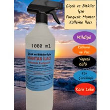 1000 ml Çiçek ve Bitkiler Için Fungust Mantar ve Külleme Besin Solüsyonu