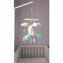 Bebek Odası Beşik Dönencesi Beşik Yanı Süsü Bebek Odası Dekorasyon Montessori