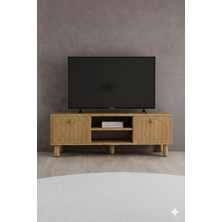 Kaçmaz Home Mobilya 150 cm Sepet Bohem Tv Ünitesi 2 Kapaklı Raflı