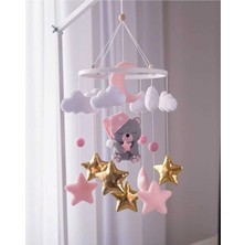 Trend Metfiq Decoration Hayvan Figürlü Bebek Dönencesi (El Yapımı) - Eğitici Yenidoğan Odası Dekorasyonu Doğum Hediyesi Ann