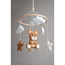 Trend Metfiq Decoration Hayvan Figürlü Bebek Dönencesi (El Yapımı) - Eğitici Yenidoğan Odası Dekorasyonu Doğum Hediyesi Ann