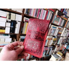 Crazy Gerçek Deri Tamamen El Emeği Özel Kalemleriniz Için Kalemlik Kalemkutu (15.5x6.5 ) NLU364