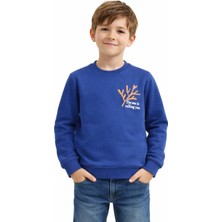 Baglan Erkek Çocuk Önü Baskılı Sweatshirt BGL-ST05238