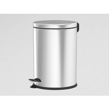 MarkEntegra 5 Litre Kapasiteli Paslanmaz Çöp Kovası - Krom Kaplama