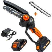 Max-Extra MX8006 Çift Akülü Testere 20V 2AH