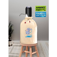 Şık ve Koruyucu Fil Baskılı Damacana Kılıfı, Dayanıklı ve Estetik Tasarım