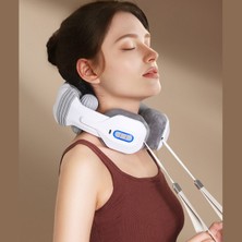 Ec Store Servikal Masaj Cihazı Kablosuz 3D Boyun Bacak ve Omuz Masajı Yoğurma Isıtma Özellikli Taşınabilir