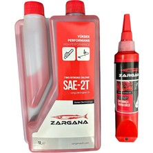 Zargana Z2T10PRO 2t Benzin Karışım Yağı  + ZGR150 Tırpan Gres Yağı 150GR