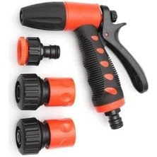 MarkEntegra 5 Parça Bahçe Sulama Tabancası Seti, Ayarlanabilir Başlık