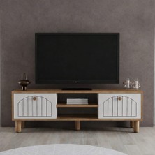 Kaçmaz Home Mobilya 150 cm Sepet Beyaz Bohem Tv Ünitesi